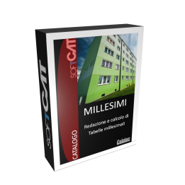 Millesimi | Software tabelle millesimali con CAD
