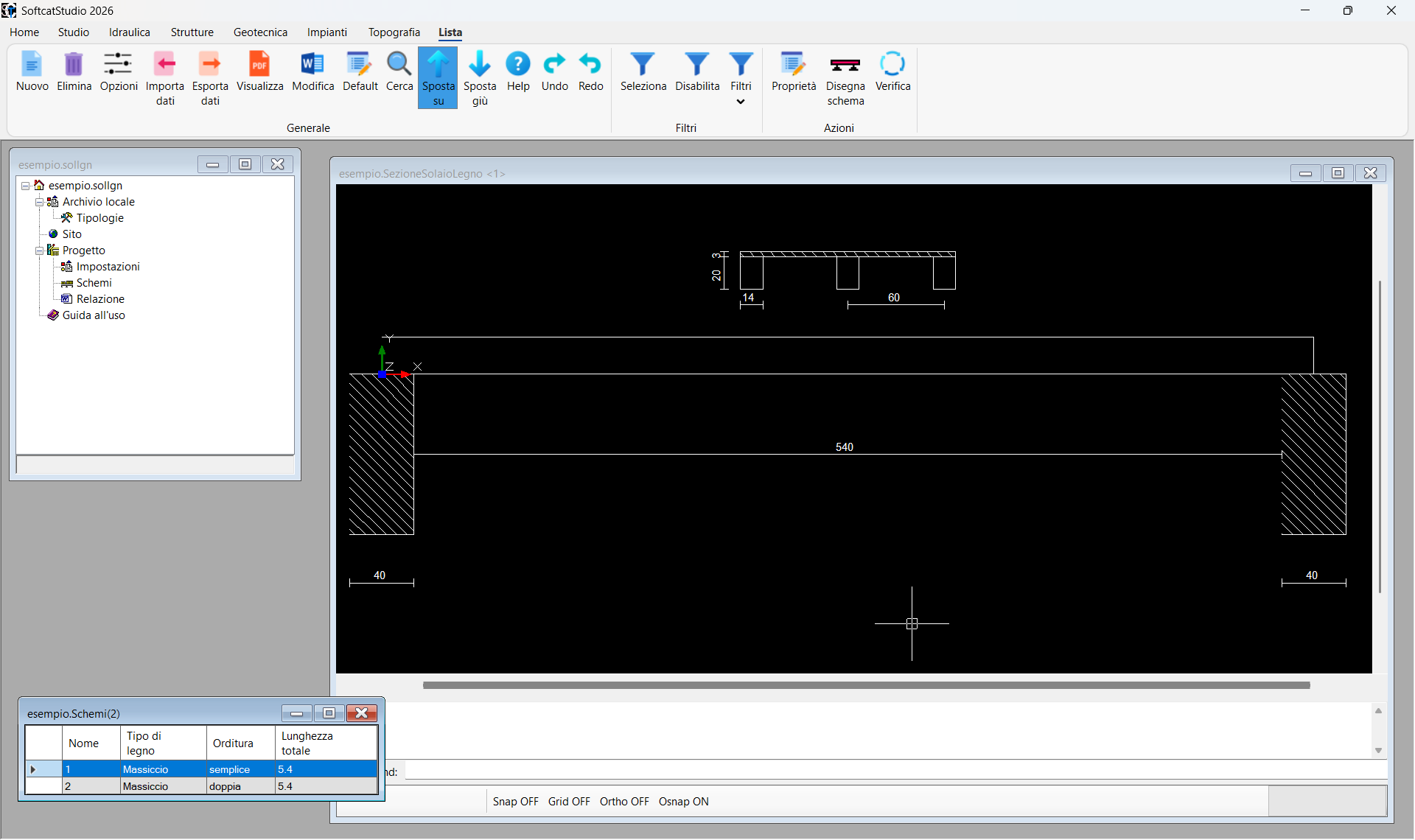 Solai in legno software solai legno SofTCat