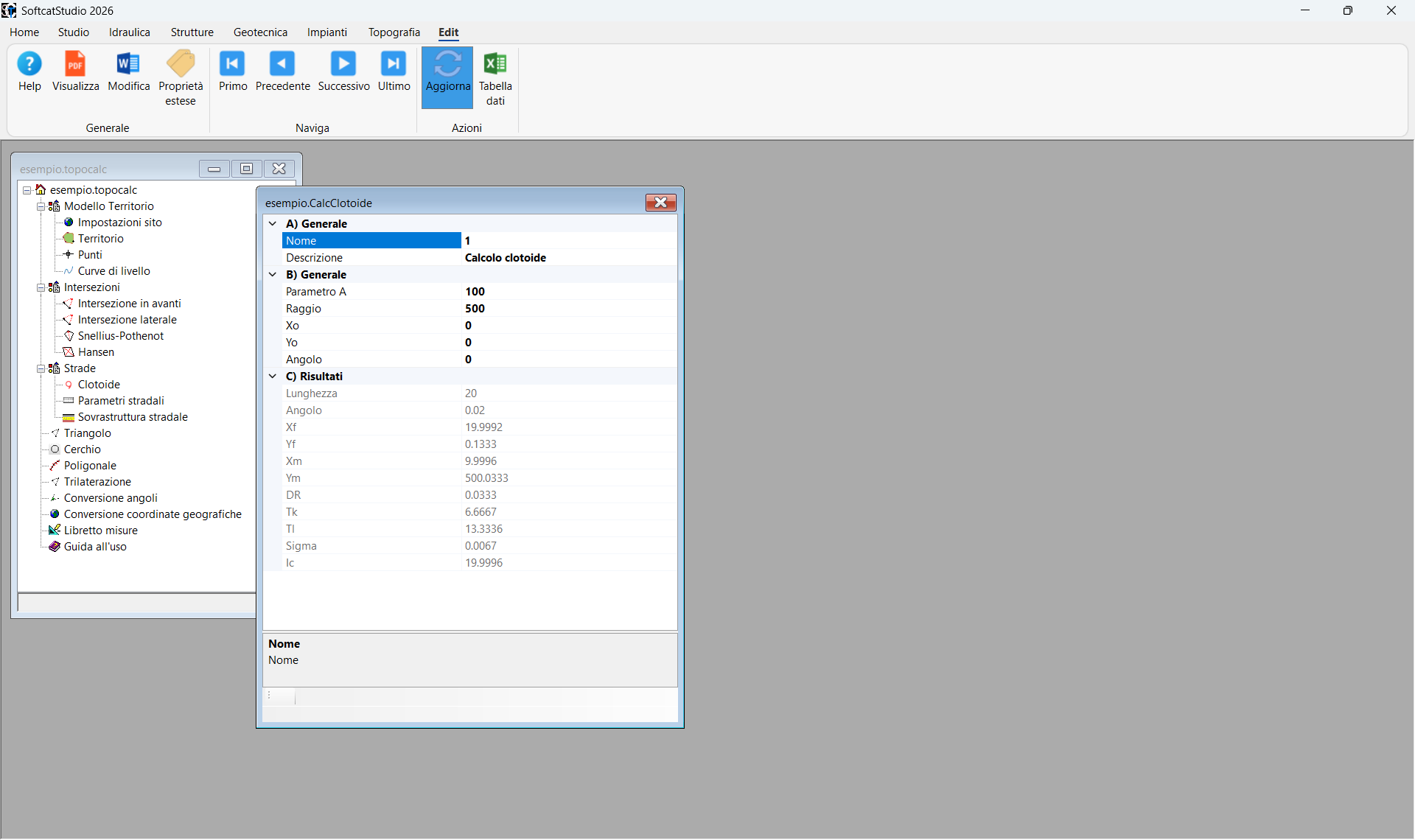 TopoCalc Free software topografia free SofTCat